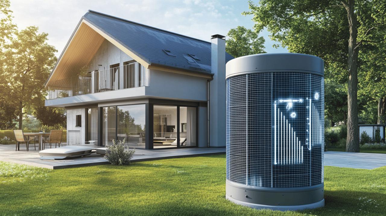 Le COP des pompes a chaleur air-eau : evaluation du rendement moyen pour un habitat ecologique
