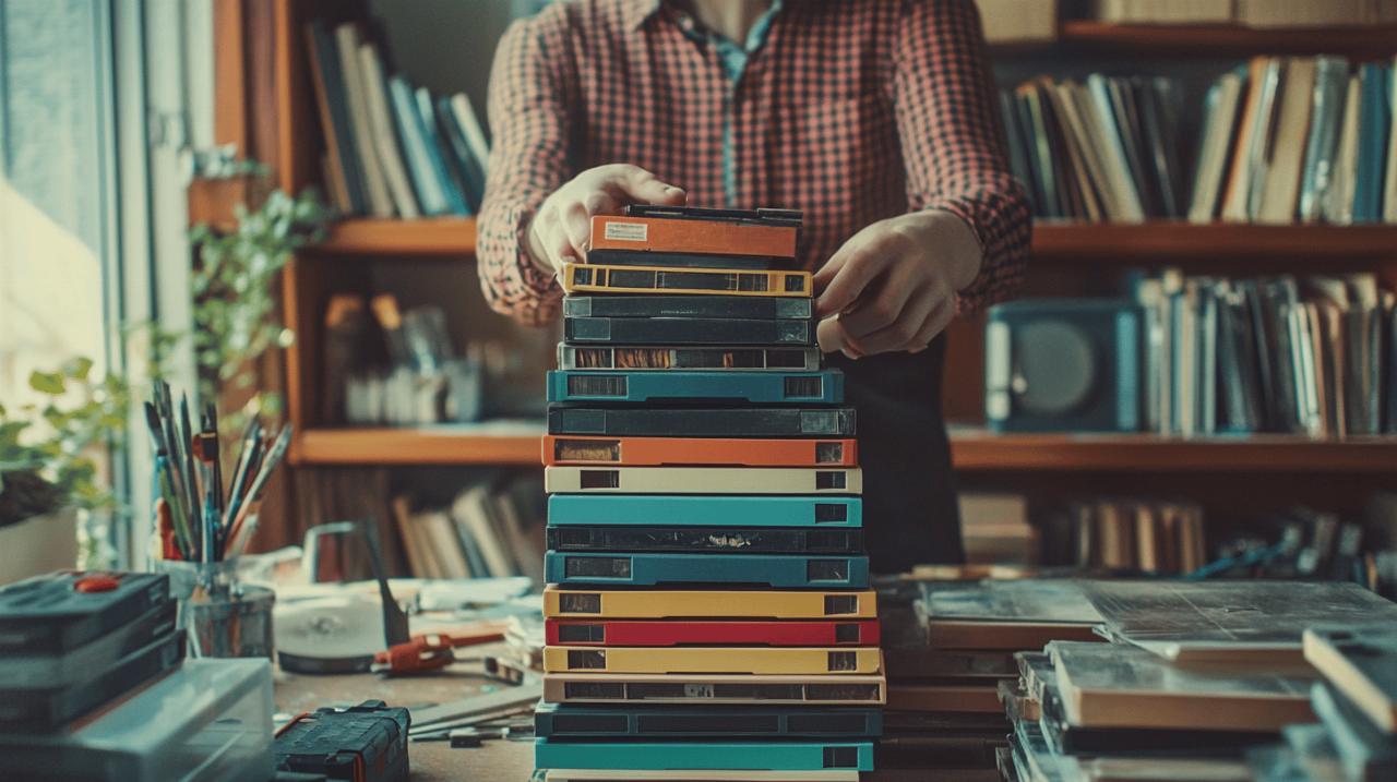 Danger des VHS deteriorees : Comment recycler vos anciennes cassettes VHS de maniere responsable pour votre bien-etre